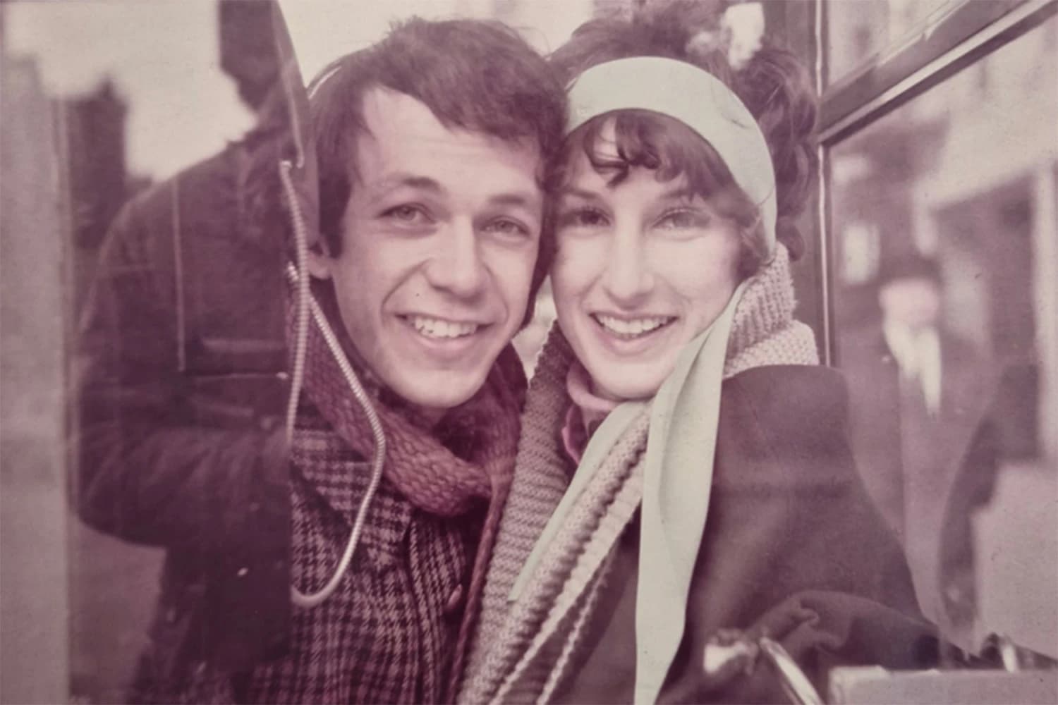 MICHON PEACOCK AND TONY STEVENS, NYC, 1966. THE DANCERS WHO GAVE BROADWAY GYPSIES A ROOM TO TELL THE TRUTH AND UNKNOWINGLY LIT THE FUSE FOR "A CHORUS LINE." PERSONAL COLLECTION OF MICHON PEACOCK.