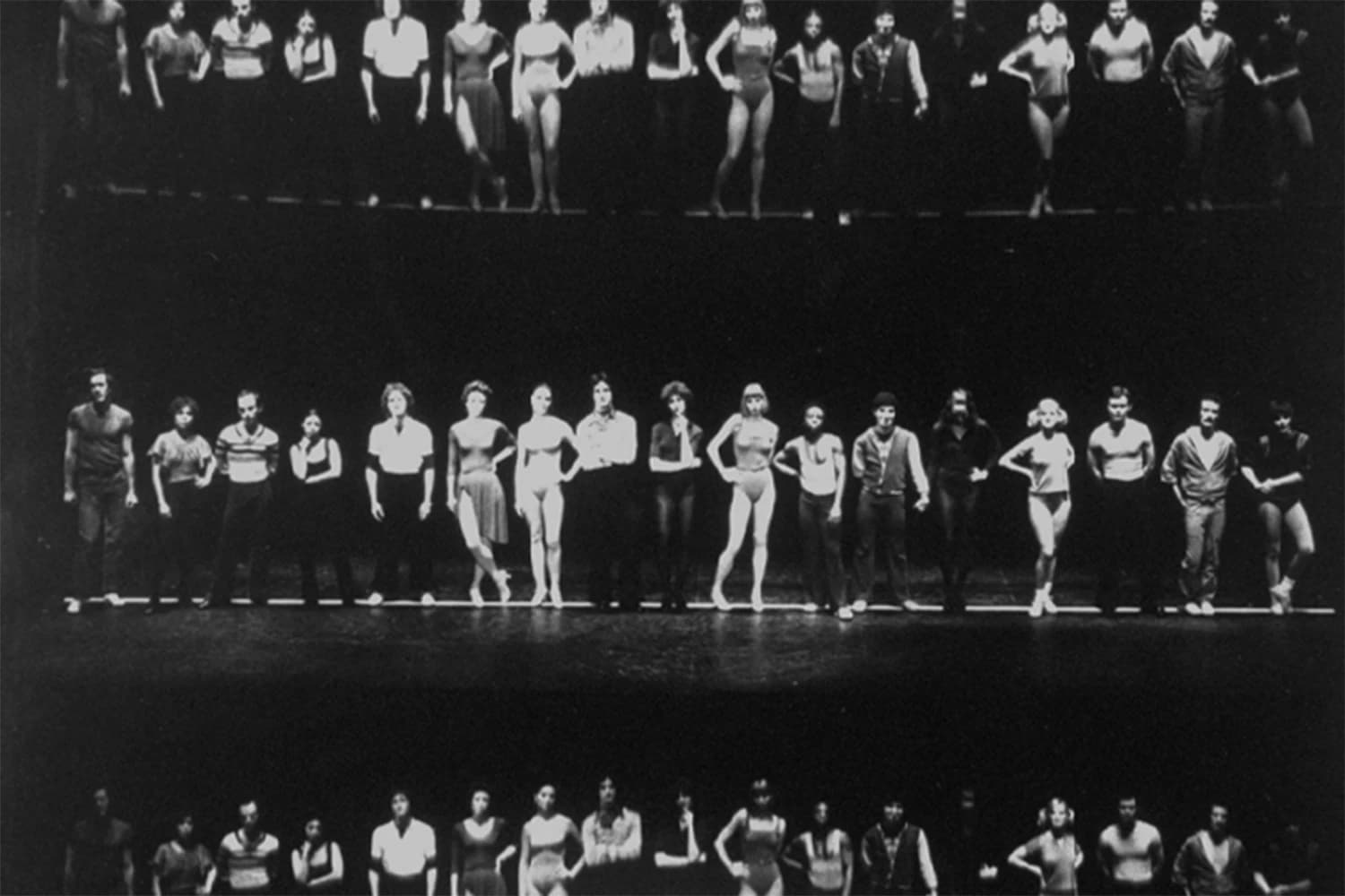 AN ICONIC SHOW LOGO WAS BORN. MARTHA SWOPE, BILLY ROSE THEATRE DIVISION, NEW YORK PUBLIC LIBRARY.